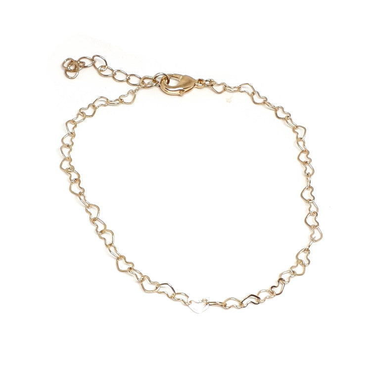 Heart Link Anklet