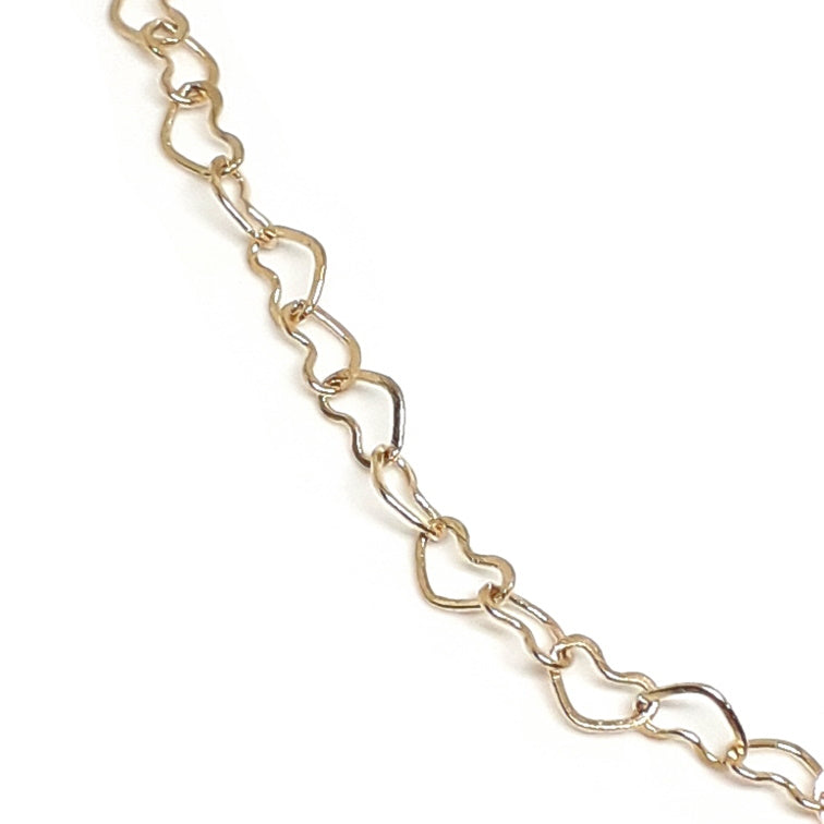 Heart Link Anklet