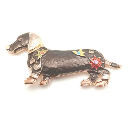 Dachshund Magnetic Brooch