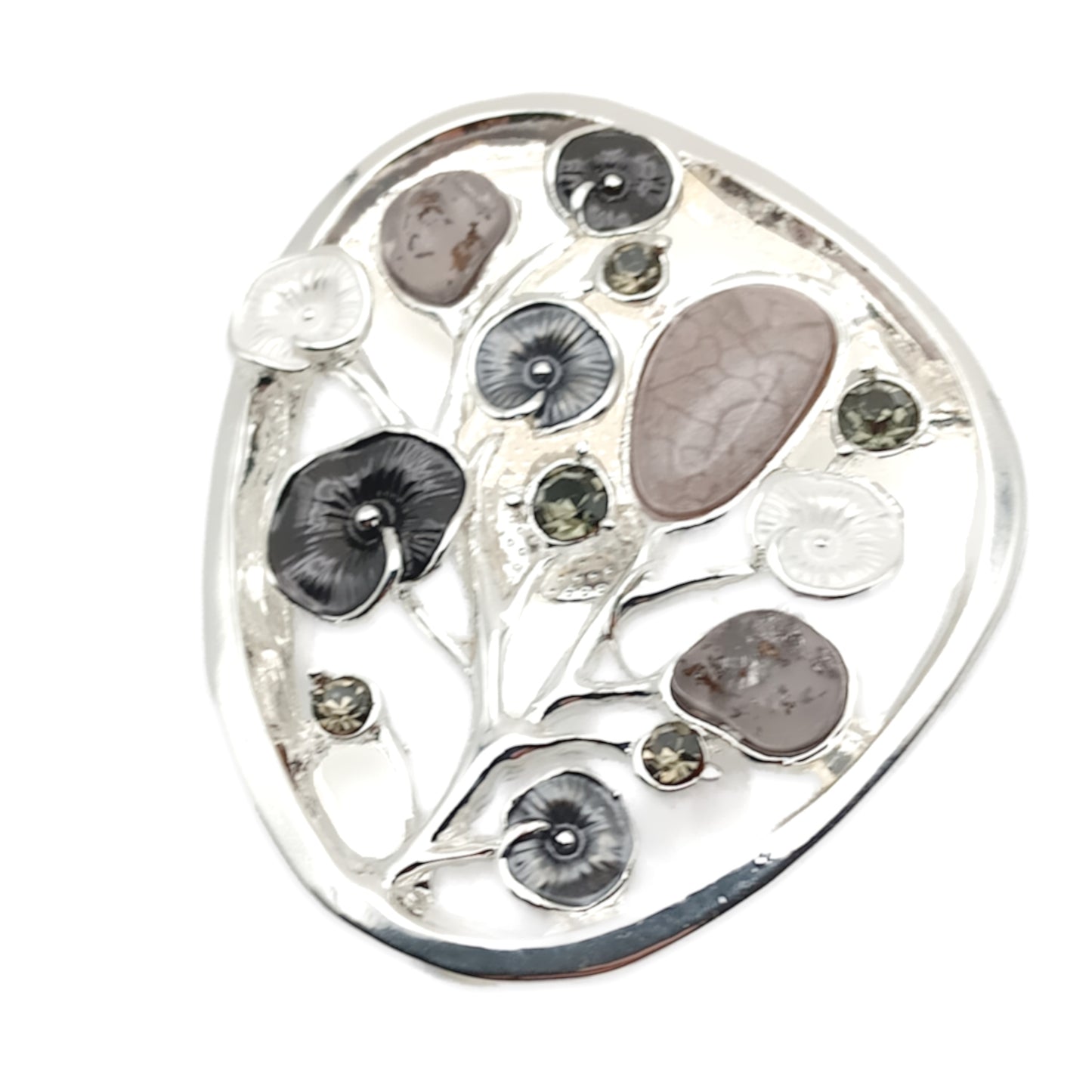 Pebble Brooch