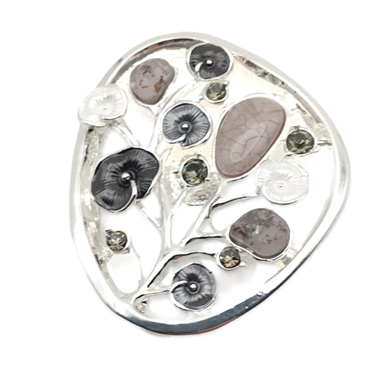 Pebble Brooch