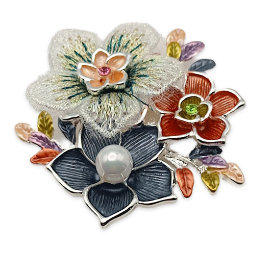 Flower Magnetic Brooch