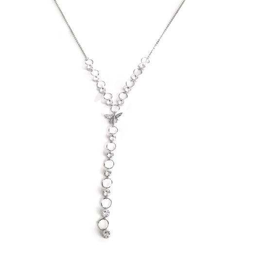 Bee Lariat Long Necklace