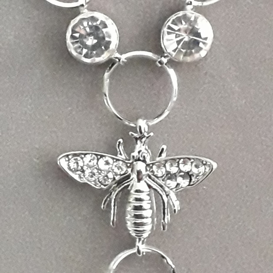 Bee Lariat Long Necklace