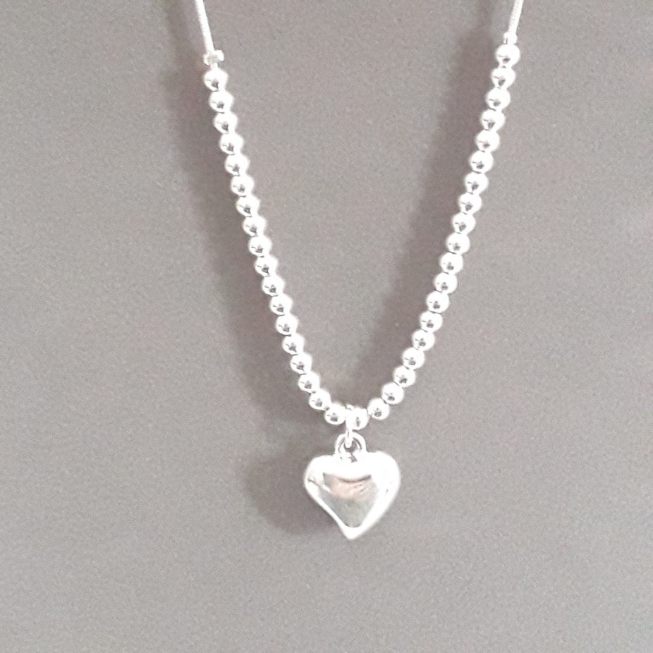 Heart Bead Necklace