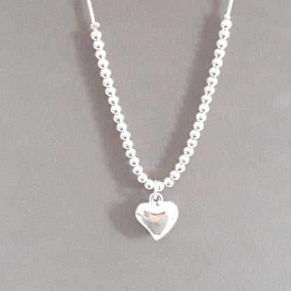 Heart Bead Necklace