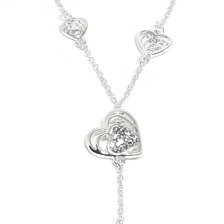 Heart Lariat Necklace