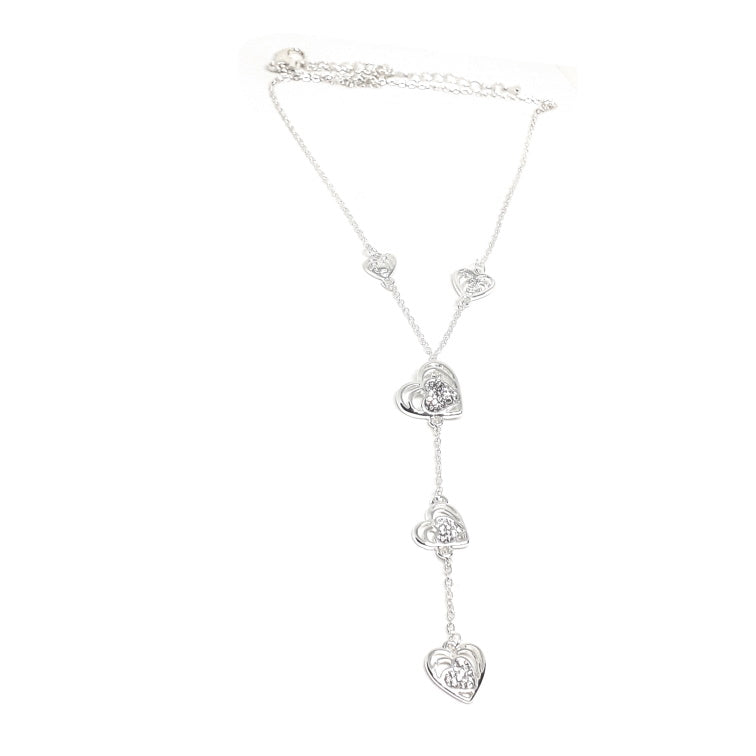 Heart Lariat Necklace