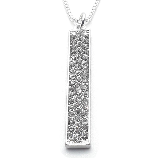 Diamante Bar Short Necklace
