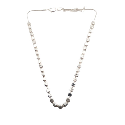 Cube Bead Short Necklace