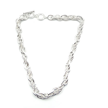 Chunky Twist Chain Short Necklace 