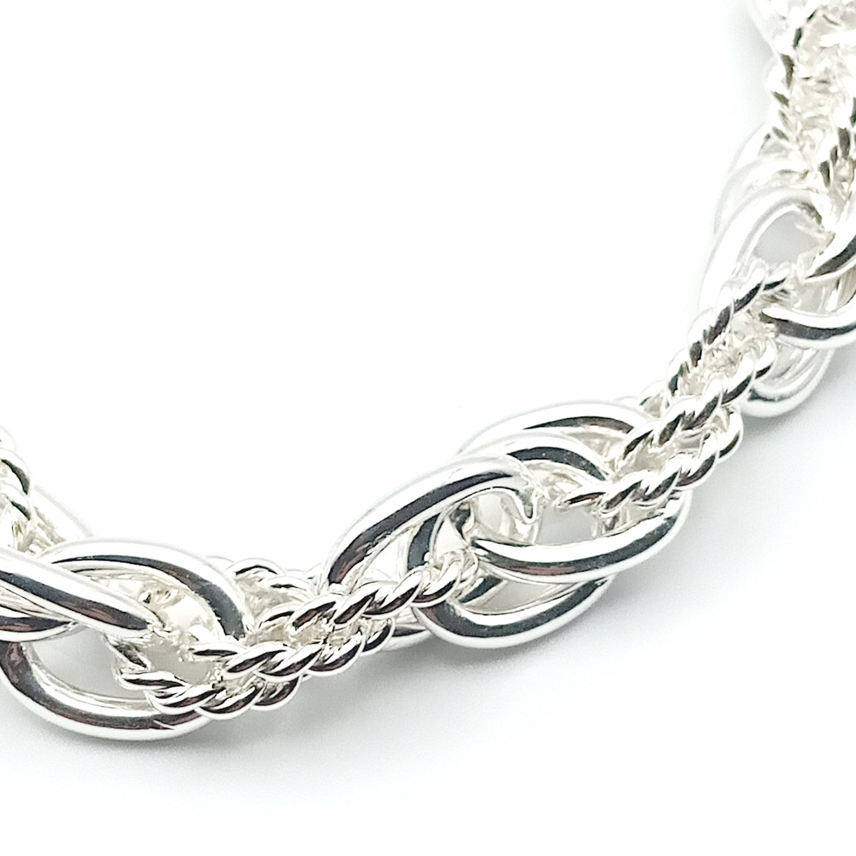 Chunky Twist Chain Short Necklace 