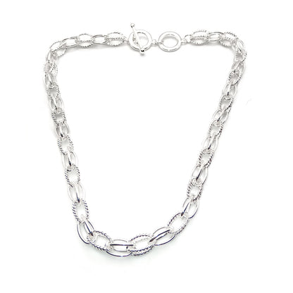 Chunky Twist Chain Short Necklace