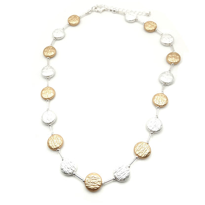 Flat Circle Necklace