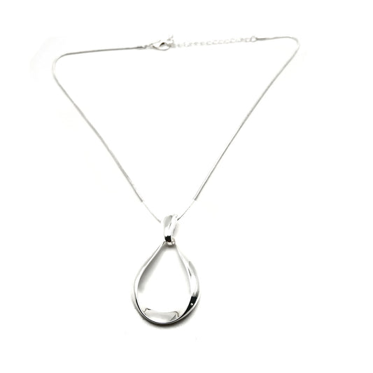 Twisted Teardrop Necklace