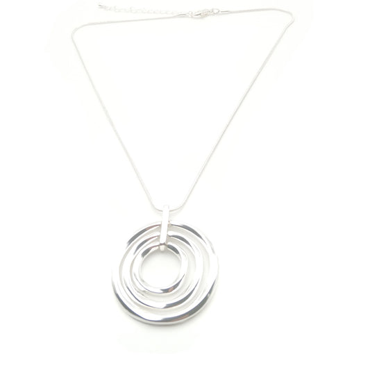 Circle Geometric Necklace
