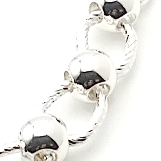 Twist Link T-Bar Short Necklace