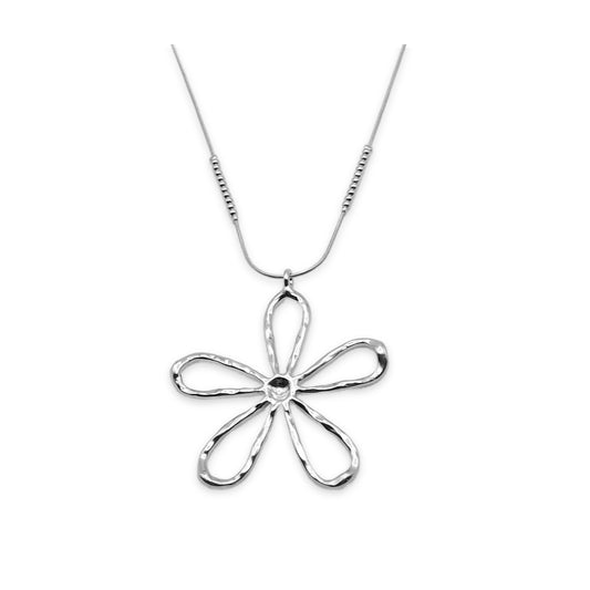 Outline Flower Necklace