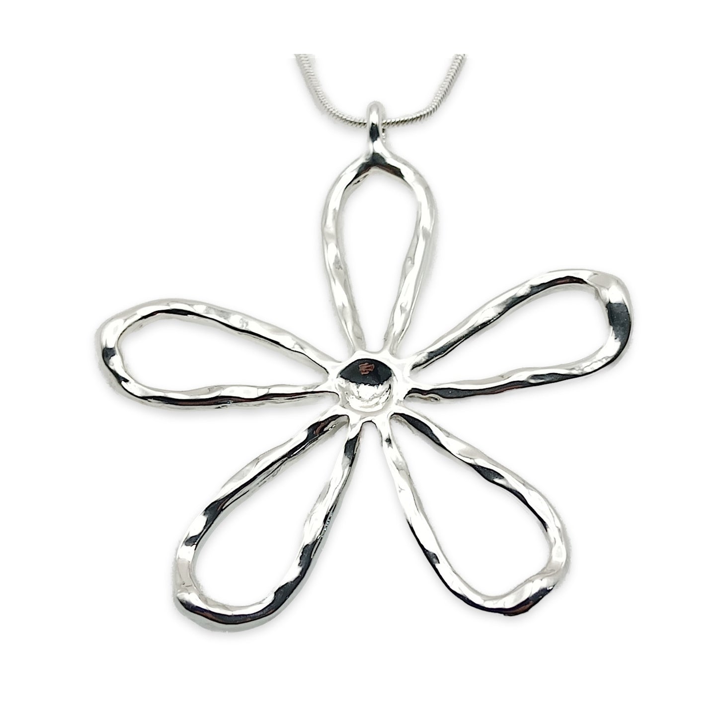 Outline Flower Necklace