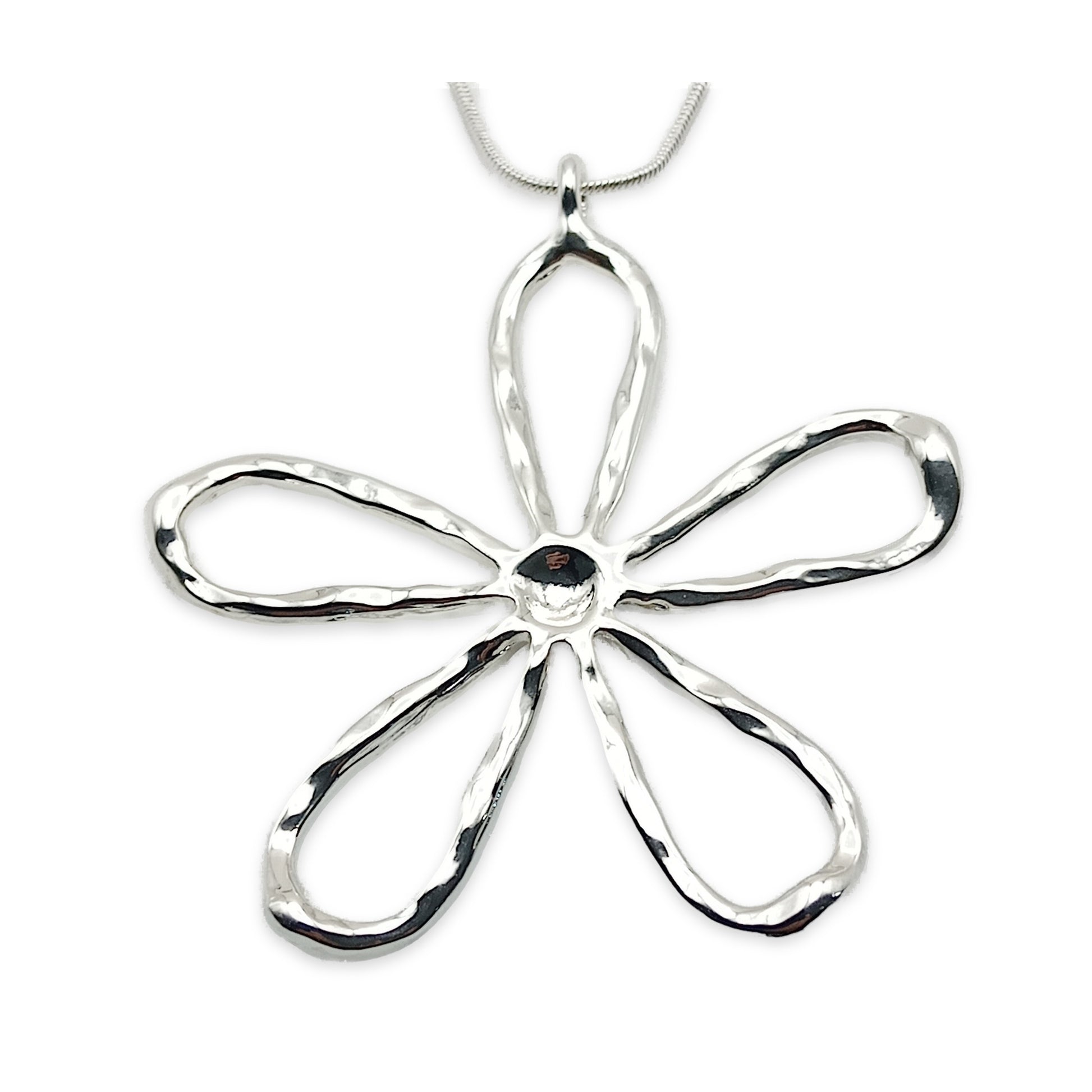 Outline Flower Necklace