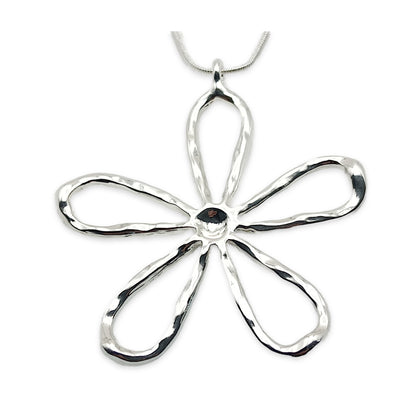 Outline Flower Necklace