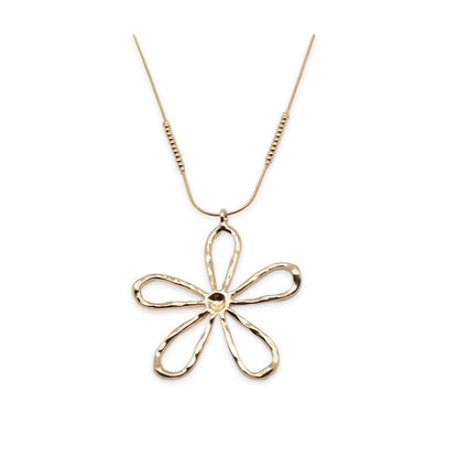 Outline Flower Necklace