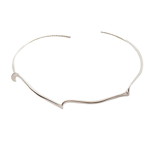 Triple Twist Wave Bangle