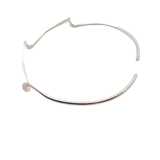 Triple Twist Wave Bangle