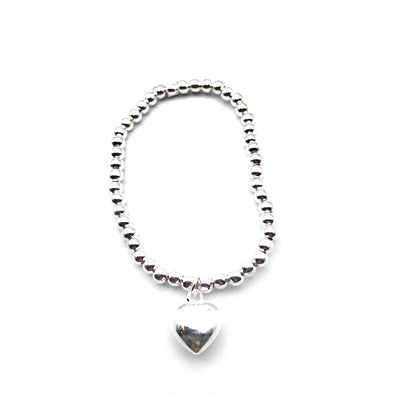 Heart Bead Bracelet