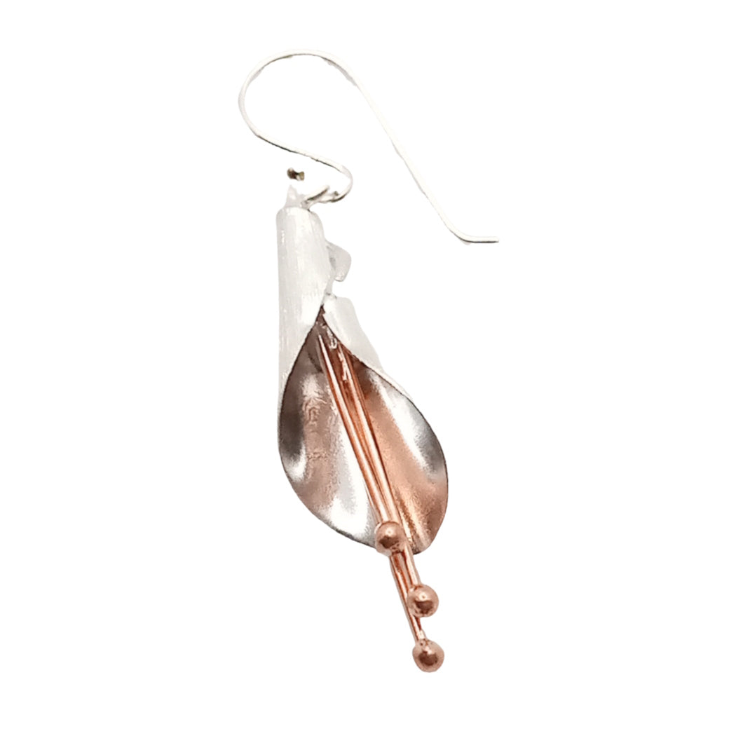 Calla Lily Drop Earrings