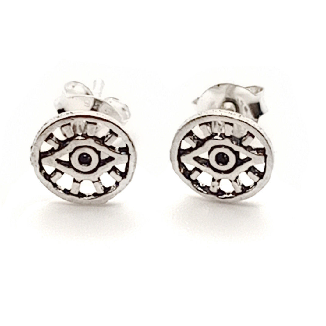 Evil Eye Stud Earrings