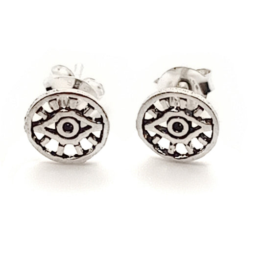 Evil Eye Stud Earrings