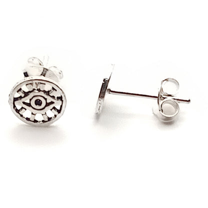 Evil Eye Stud Earrings