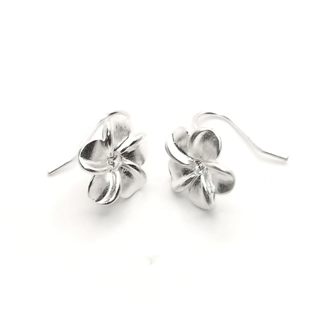 Vintage Flower Drop Earrings