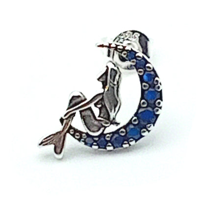 Mermaid Moon Earrings