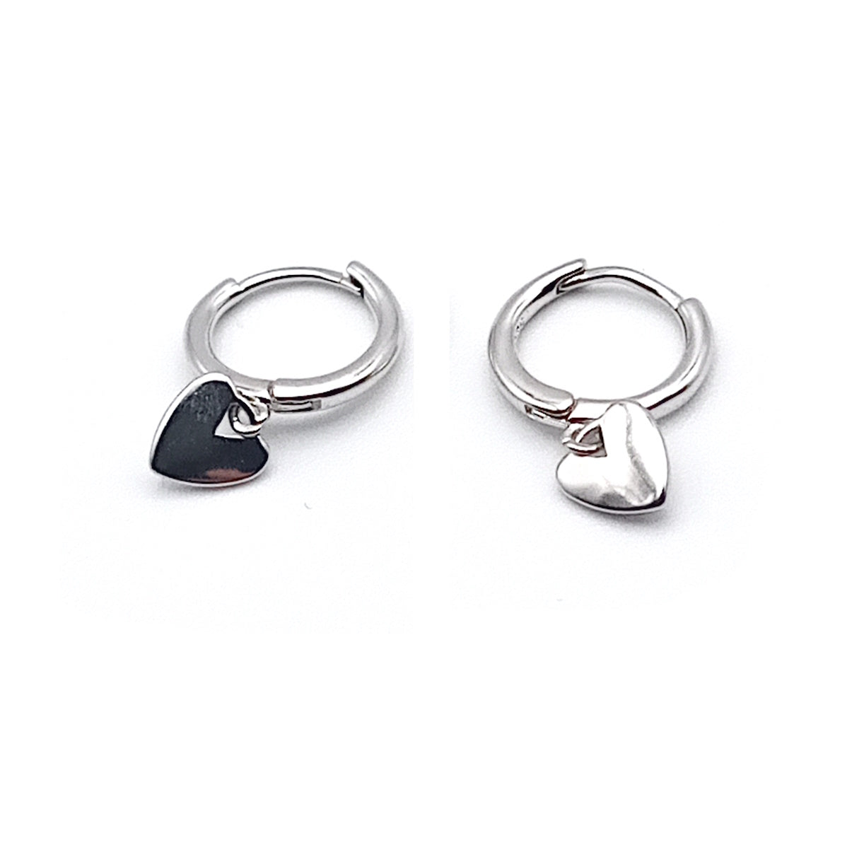 Love Heart Hoop Earrings