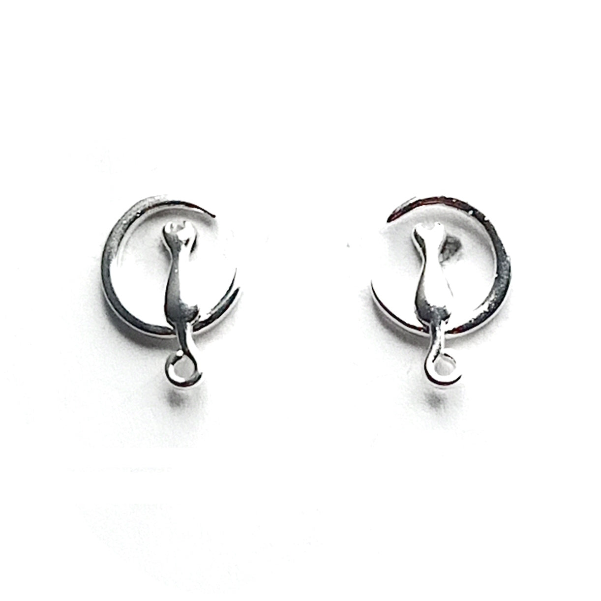 Cat on the moon Earrings