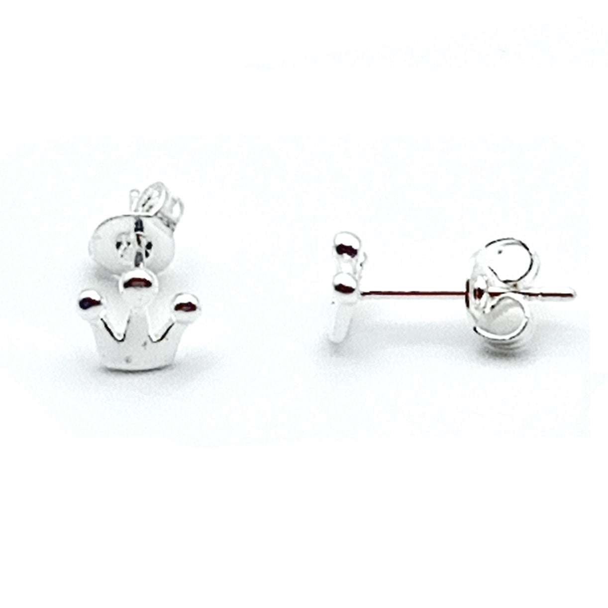 Crown Stud Earrings
