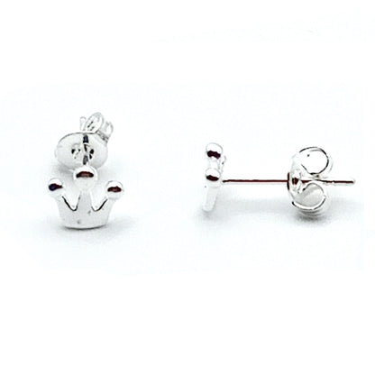 Crown Stud Earrings