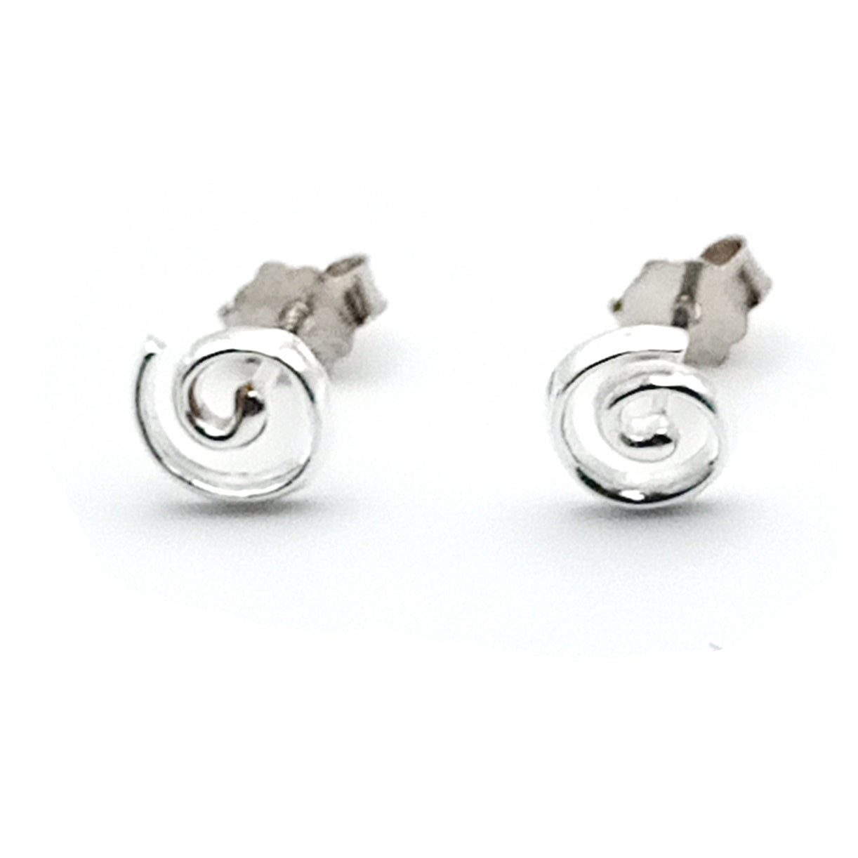 Spiral Stud Earrings
