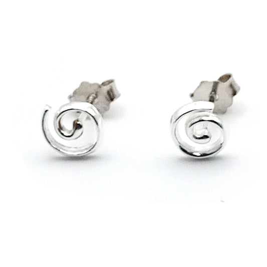 Spiral Stud Earrings