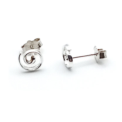 Spiral Stud Earrings