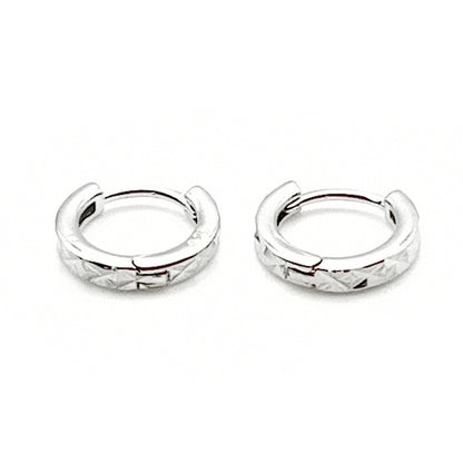 Silver Hoop Earrings