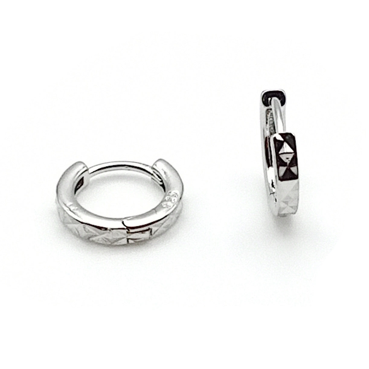 Silver Hoop Earrings