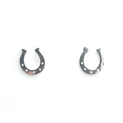 Horseshoe Stud Earrings