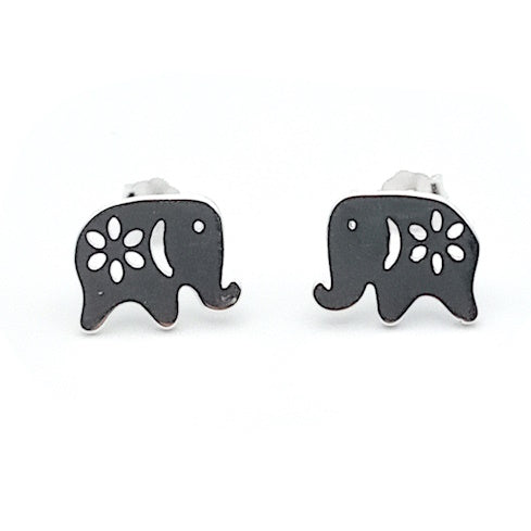 Elephant Stud Earrings