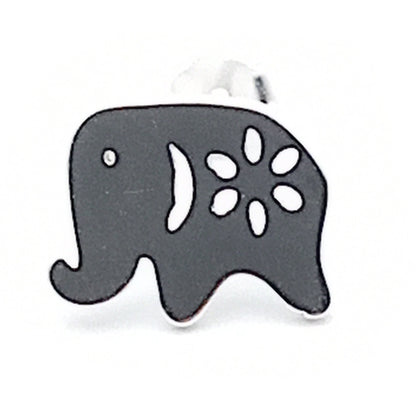 Elephant Stud Earrings