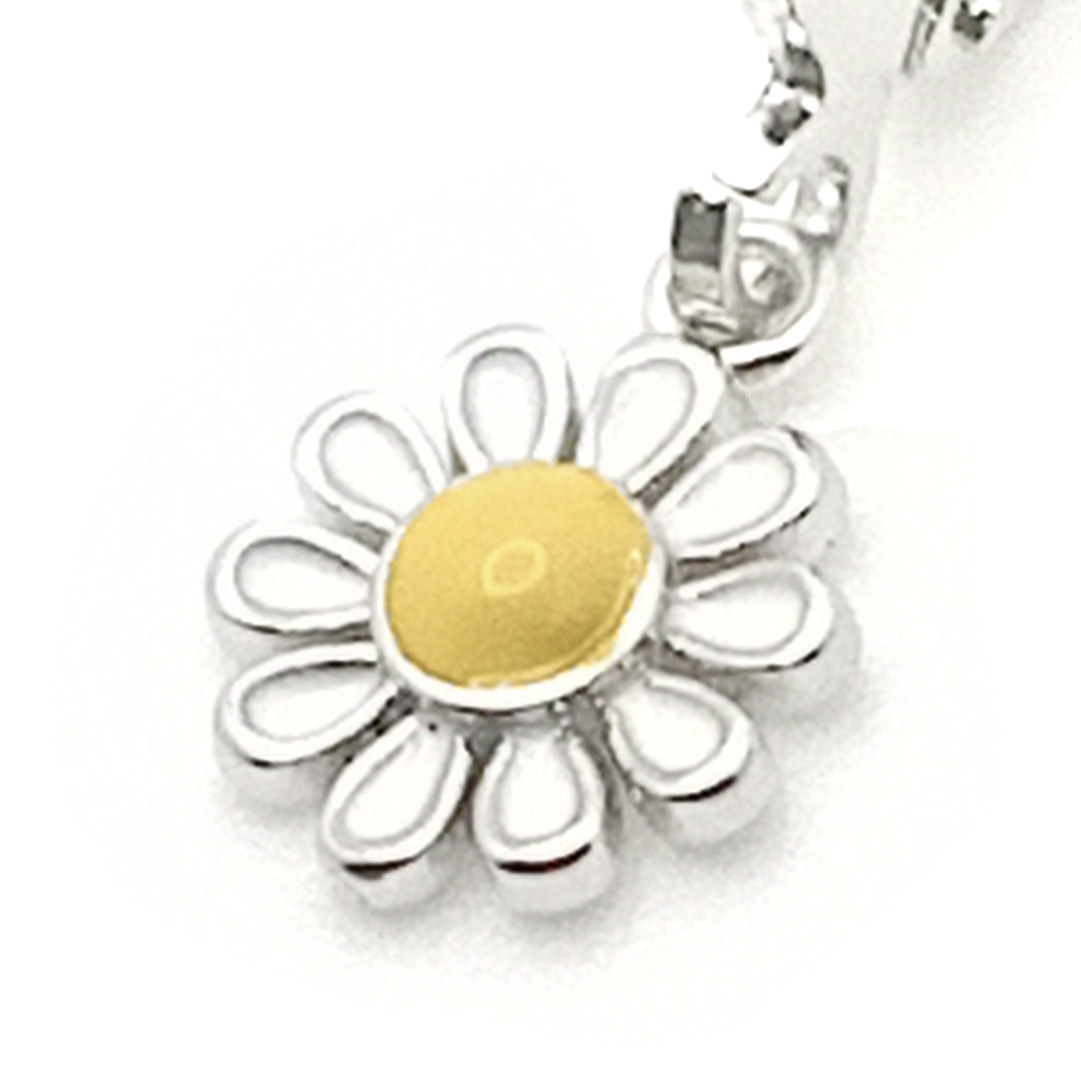 Daisy Hoop Earrings