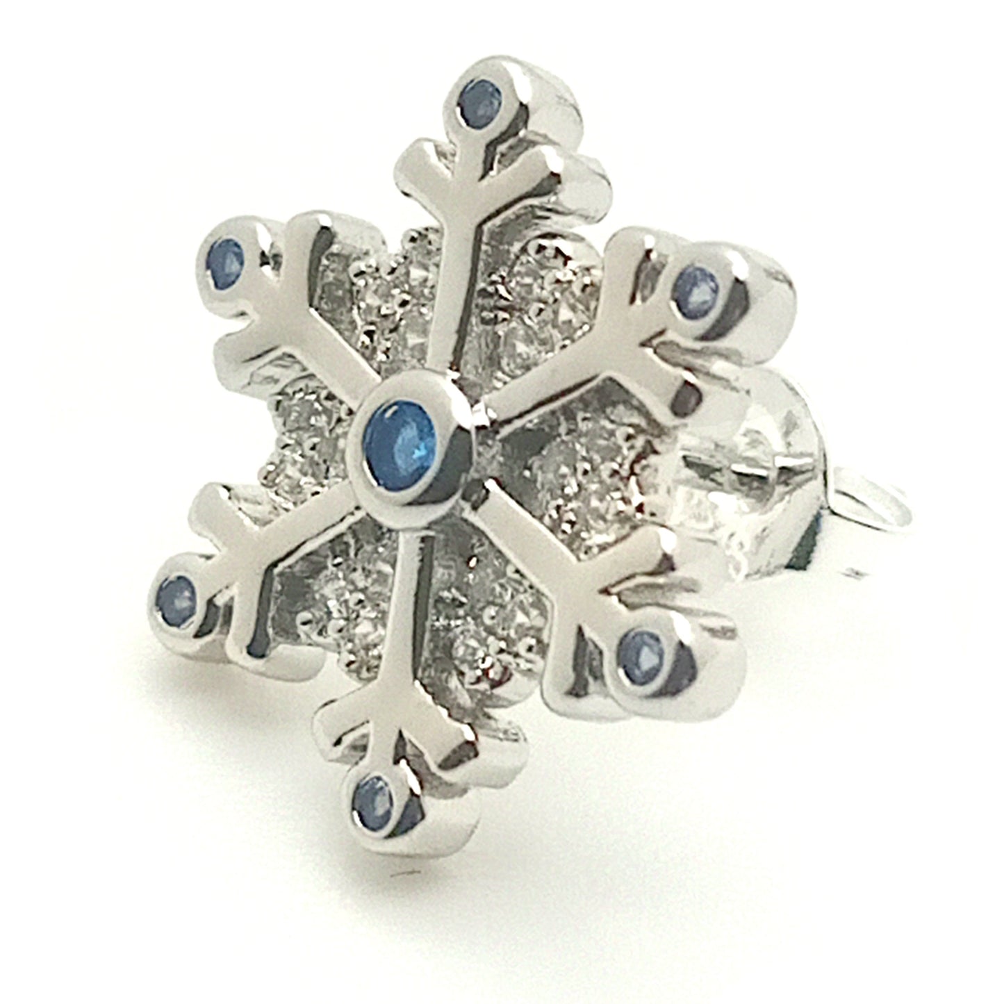 Snowflake Stud Earrings
