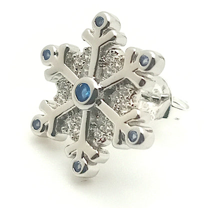 Snowflake Stud Earrings